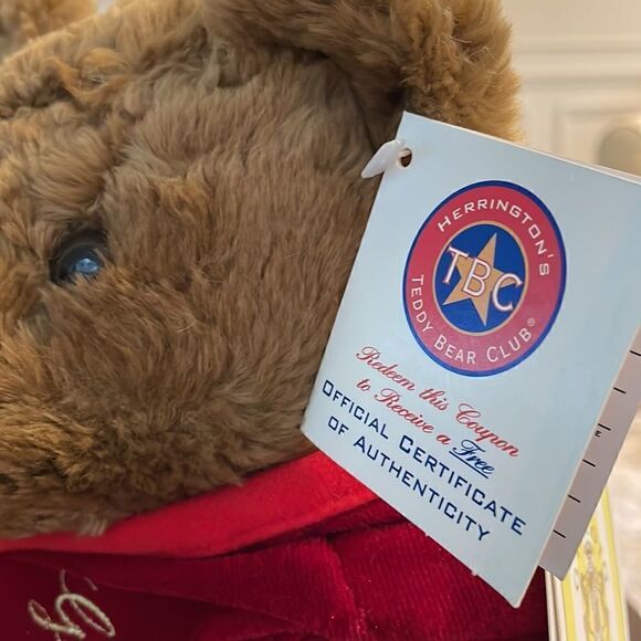 Exclusive Herringtons Teddy Bear Club Giorgio Beverly Hills 2000 Collectors Bear - Picture 4 of 9